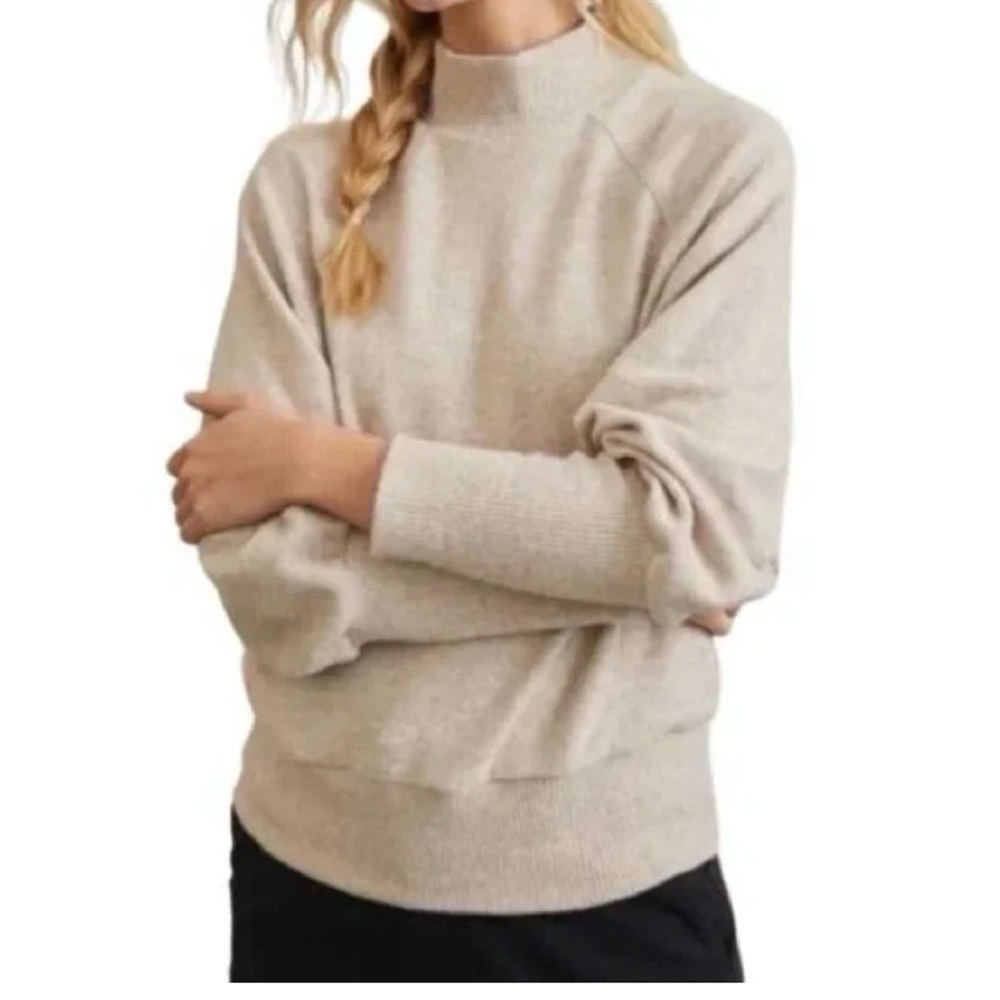 Maeve Anthropologie Women's LAVENDER Sweater Size Small